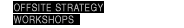 OFFSITE STRATEGY WORKSHOPS